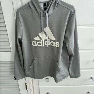 Adidas Light Gray Hoodie